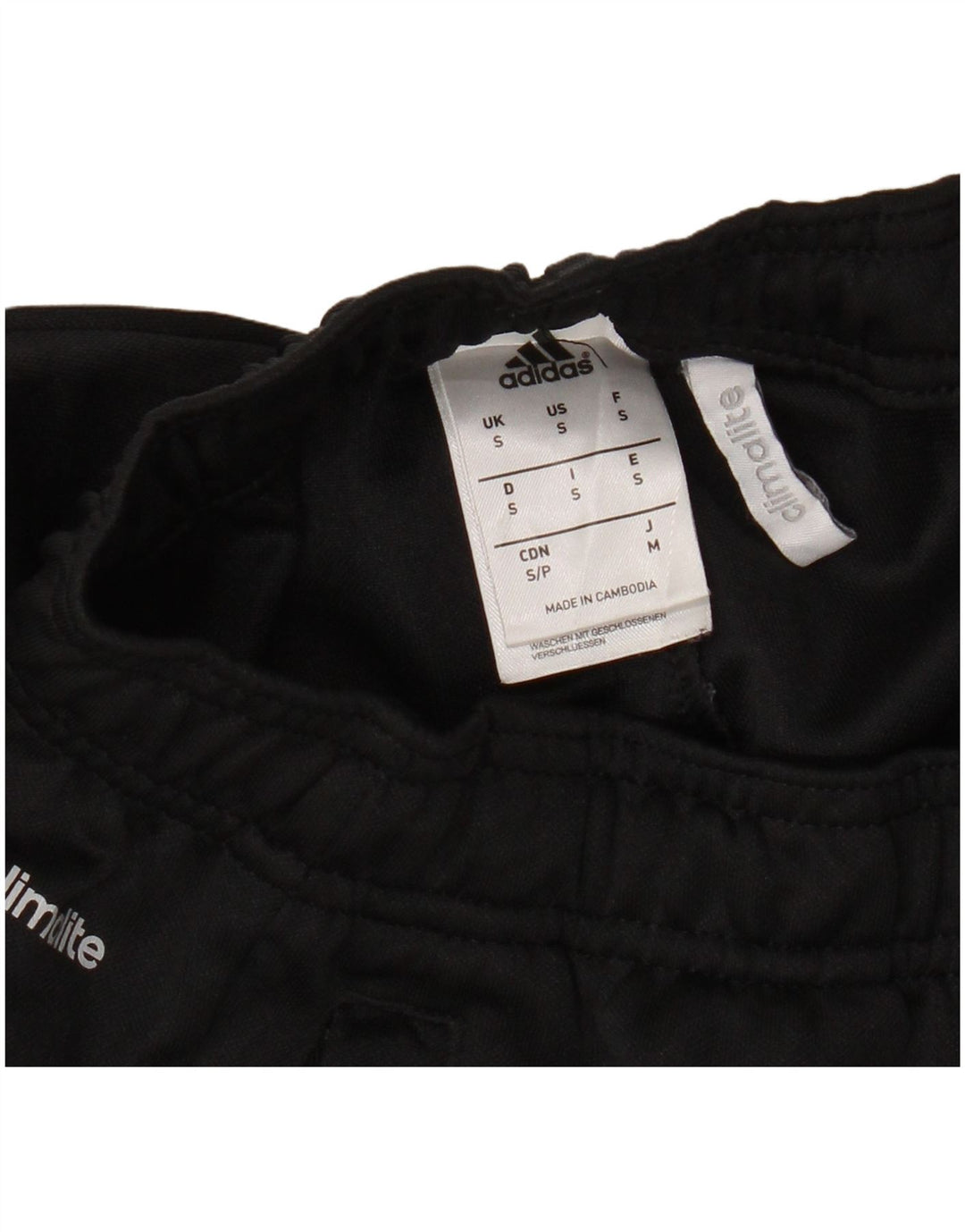 Adidas Pantalon de survêtement Climalite pour homme Petit Noir Polyester