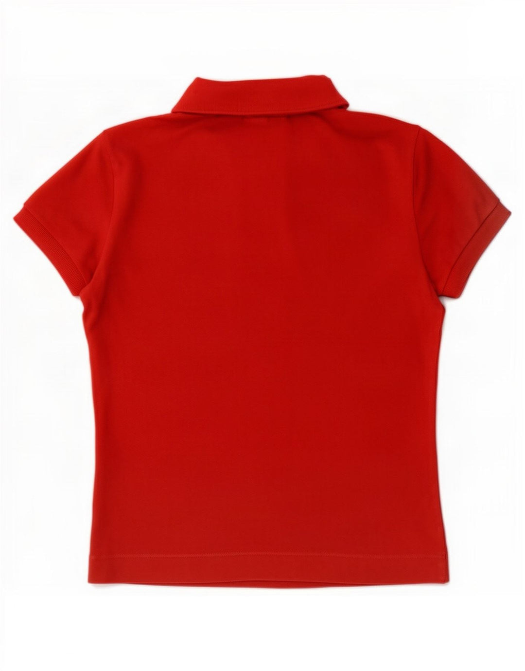 Lacoste Polo Femme Taille 40 Coton Rouge Moyen