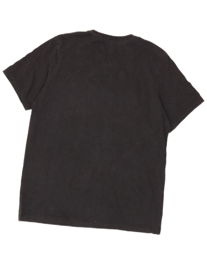 Jordan T-shirt graphique pour homme en coton noir Taille L