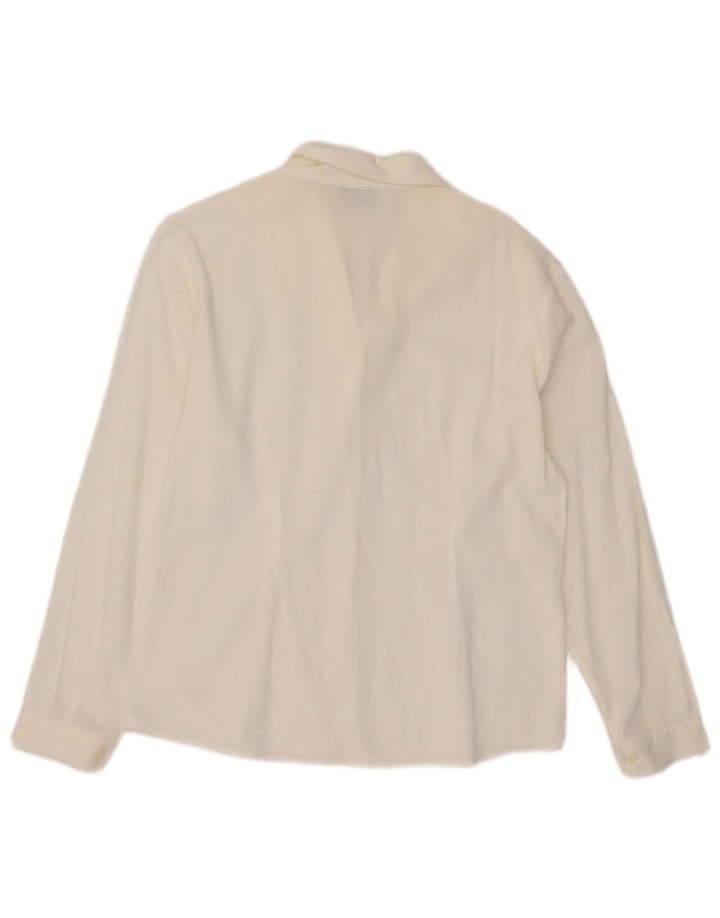 chemise femme vintage UK 16 Grand Blanc