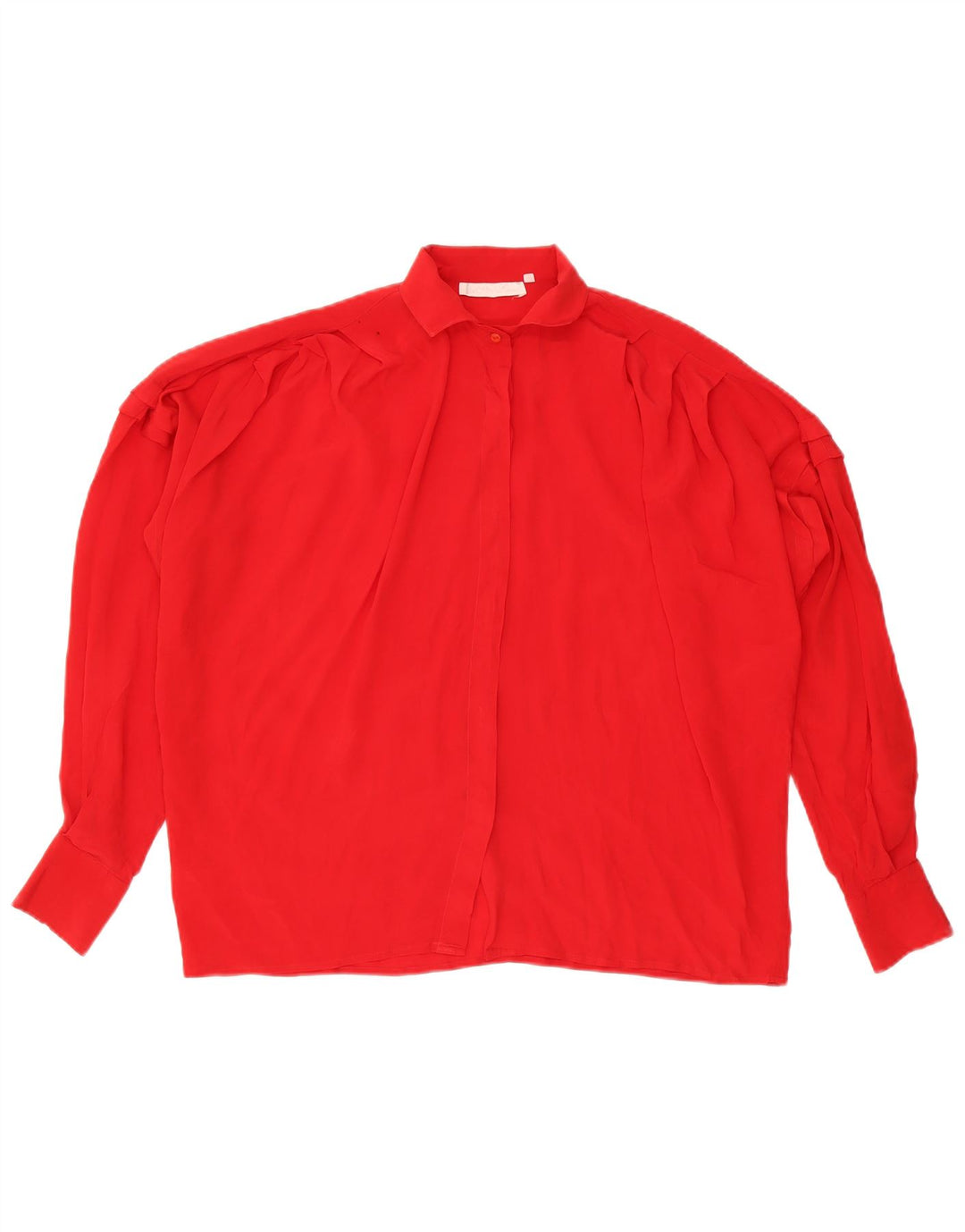 Blouse chemise femme vintage IT 46 Grand Rouge