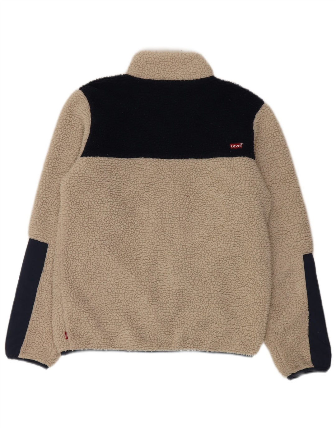 Levi's Veste Polaire Garçon 15-16 ans Beige Colorblock Polyester