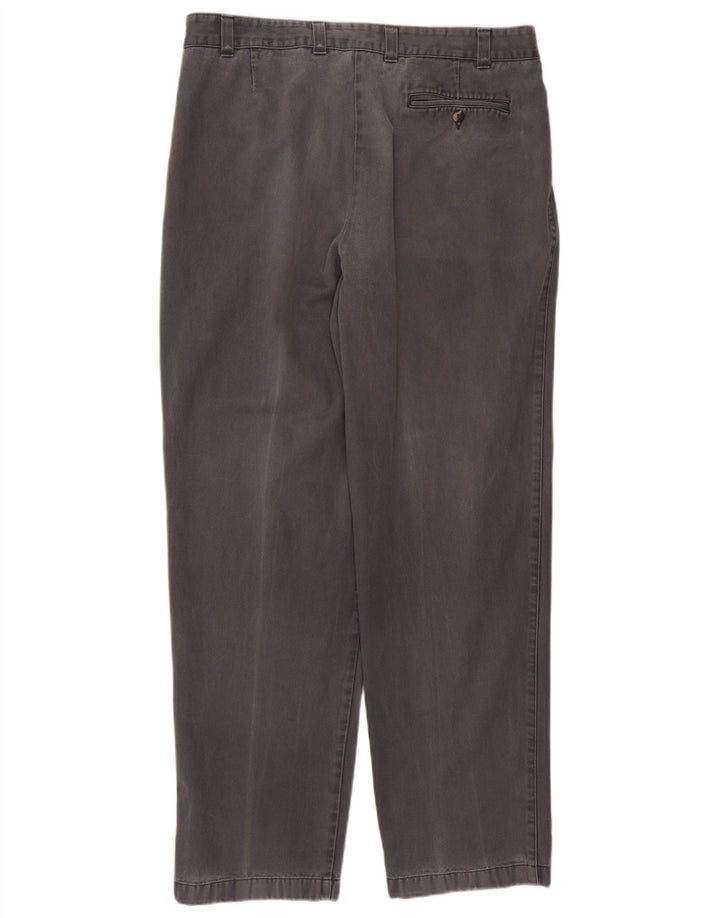 Marks & Spencer Pantalon Chino Pegged Homme W38 L33 Gris Coton