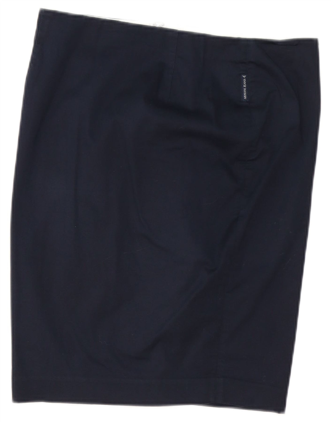 Jupe droite femme Armani EU 40 Medium W30 coton bleu marine