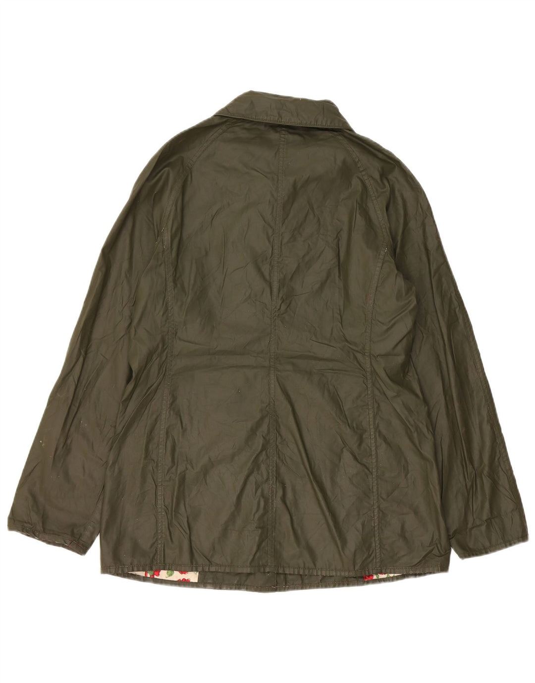 Barbour Veste en coton ciré pour femme UK 10 Small Kaki