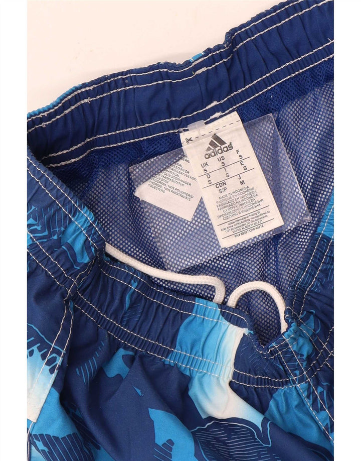 Adidas Short de Bain Homme Petit Bleu Floral Polyester