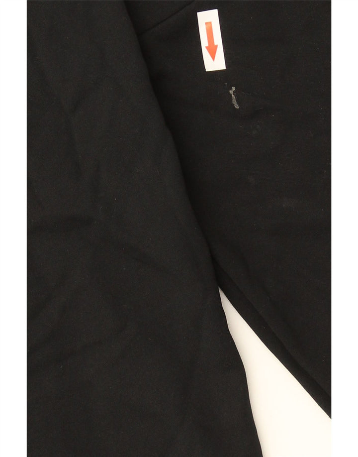 Nike Dri Fit Sweat-shirt à col zippé pour homme Taille S Noir Colorblock