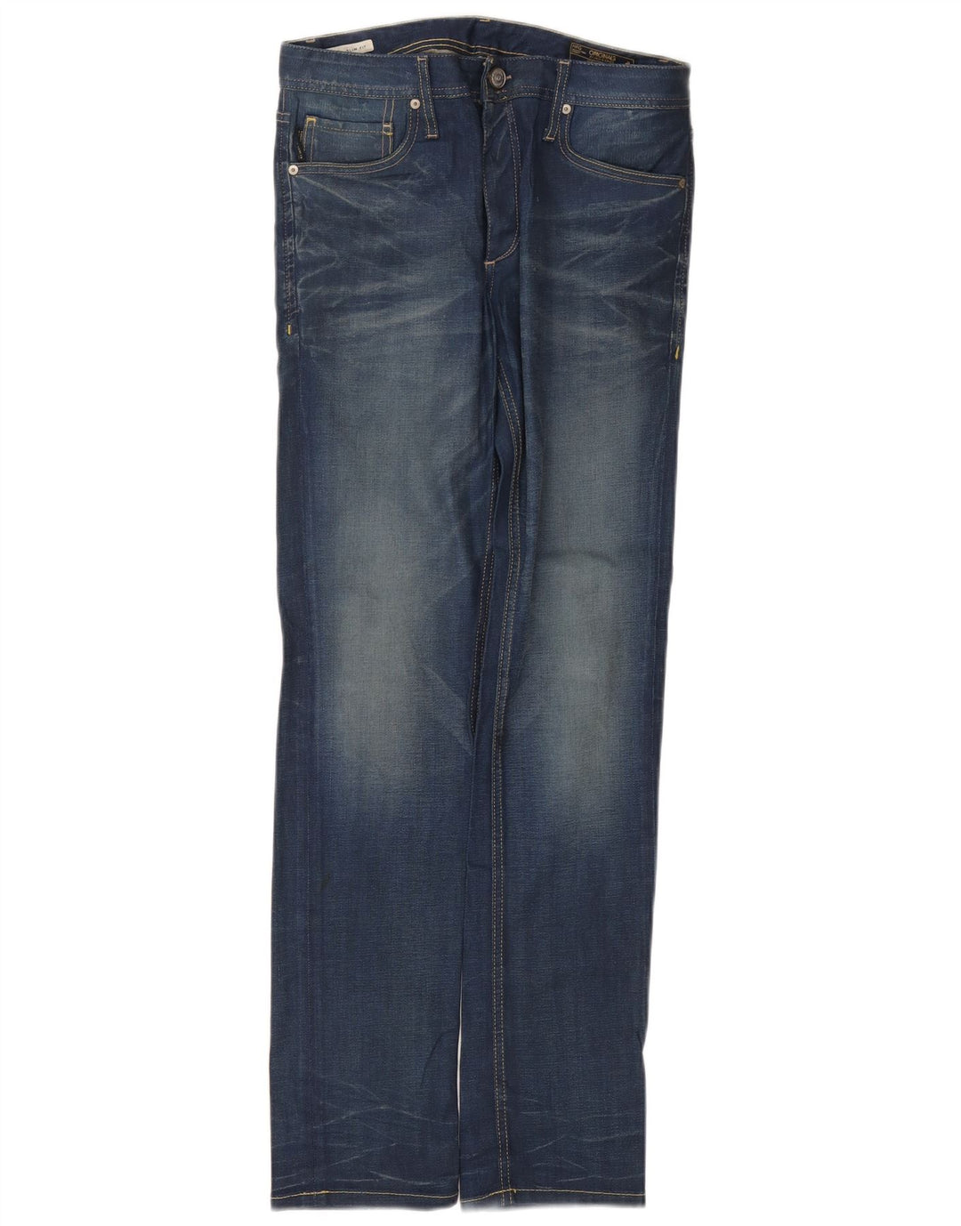 JACK & JONES Jean Slim Homme W30 L32 Bleu