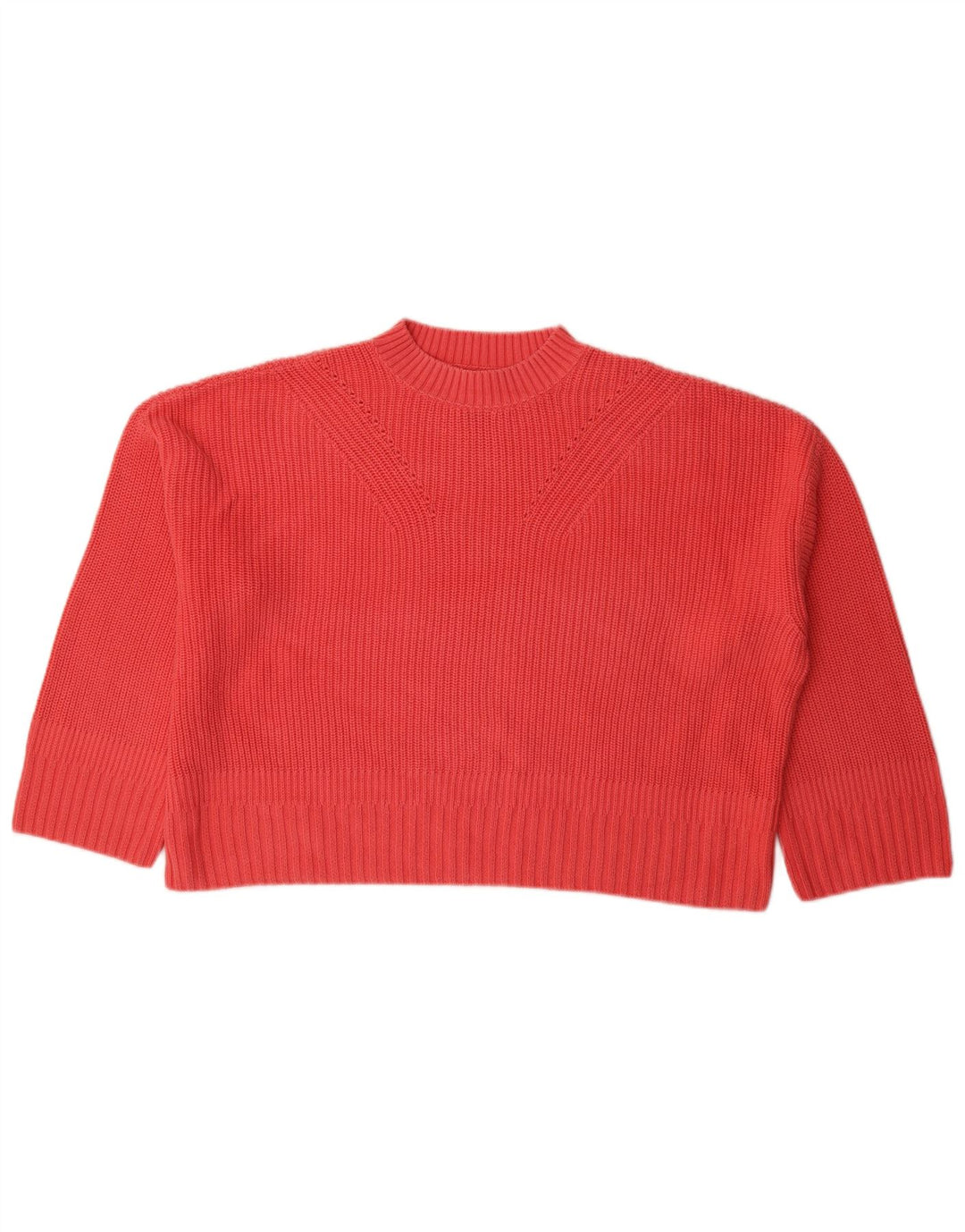 BARBOUR Pull surdimensionné à col rond pour femme UK 12 Rose moyen