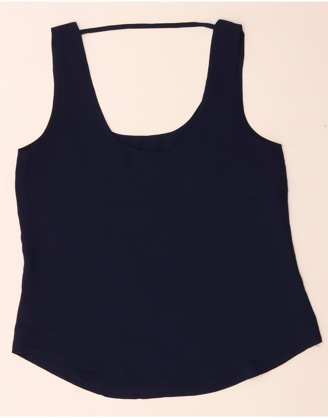 Oasis Chemisier sans manches pour femme UK 10 Small Bleu marine