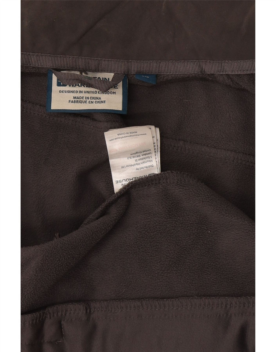 Mountain Warehouse Veste coupe-vent pour homme UK 40 Large Gris Polyester