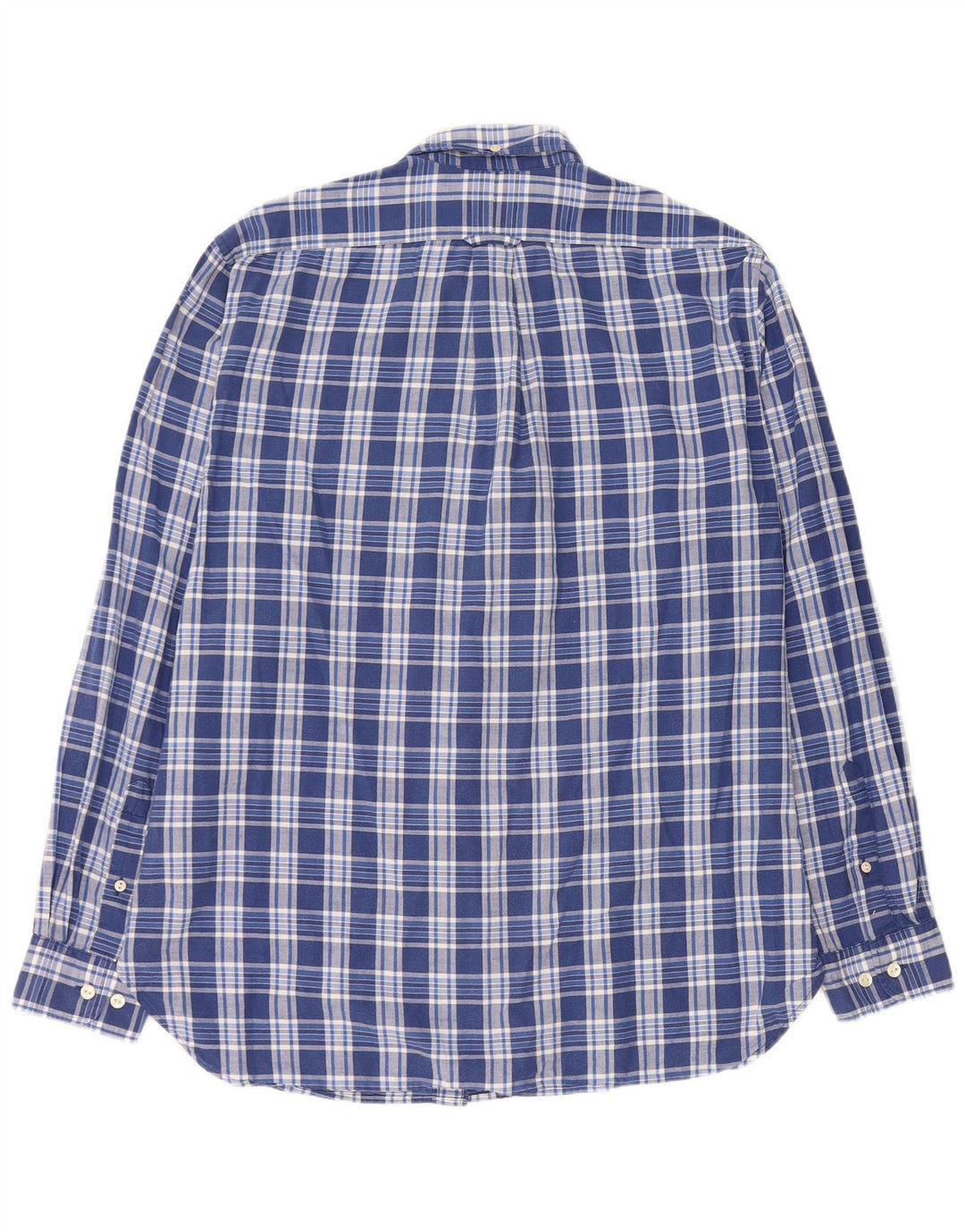 GANT Chemise Regular Fit Homme Bleu Moyen Carreaux Coton