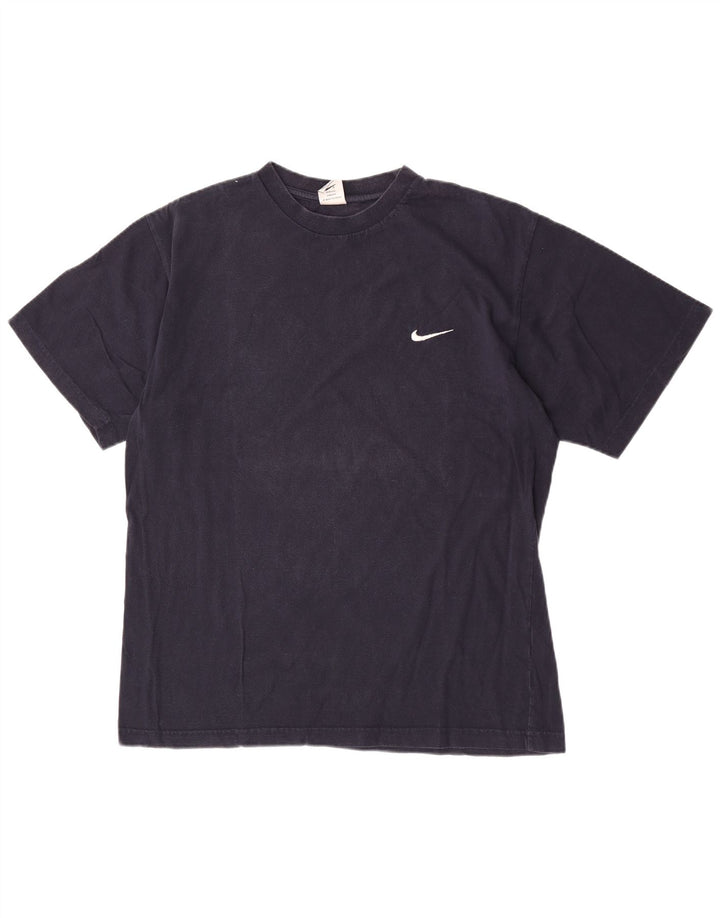 Nike T-Shirt Homme Top XL Bleu Marine Coton