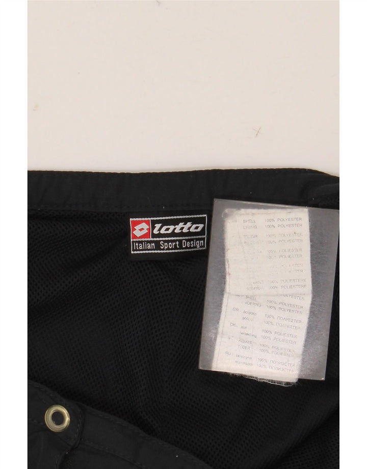 LOTTO Pantalon de survêtement pour femme UK 8 Small Noir Polyester