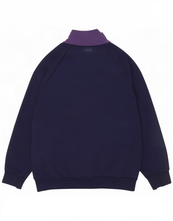 Wagner Moden Veste de survêtement pour homme Taille L Bleu marine Colourblock