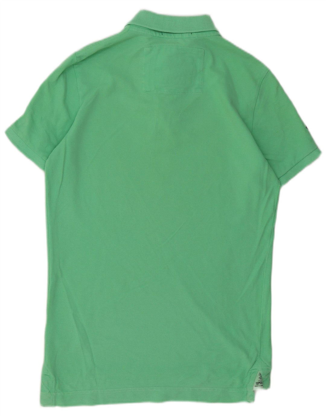 Superdry Polo Rugby Homme Vert Moyen Coton