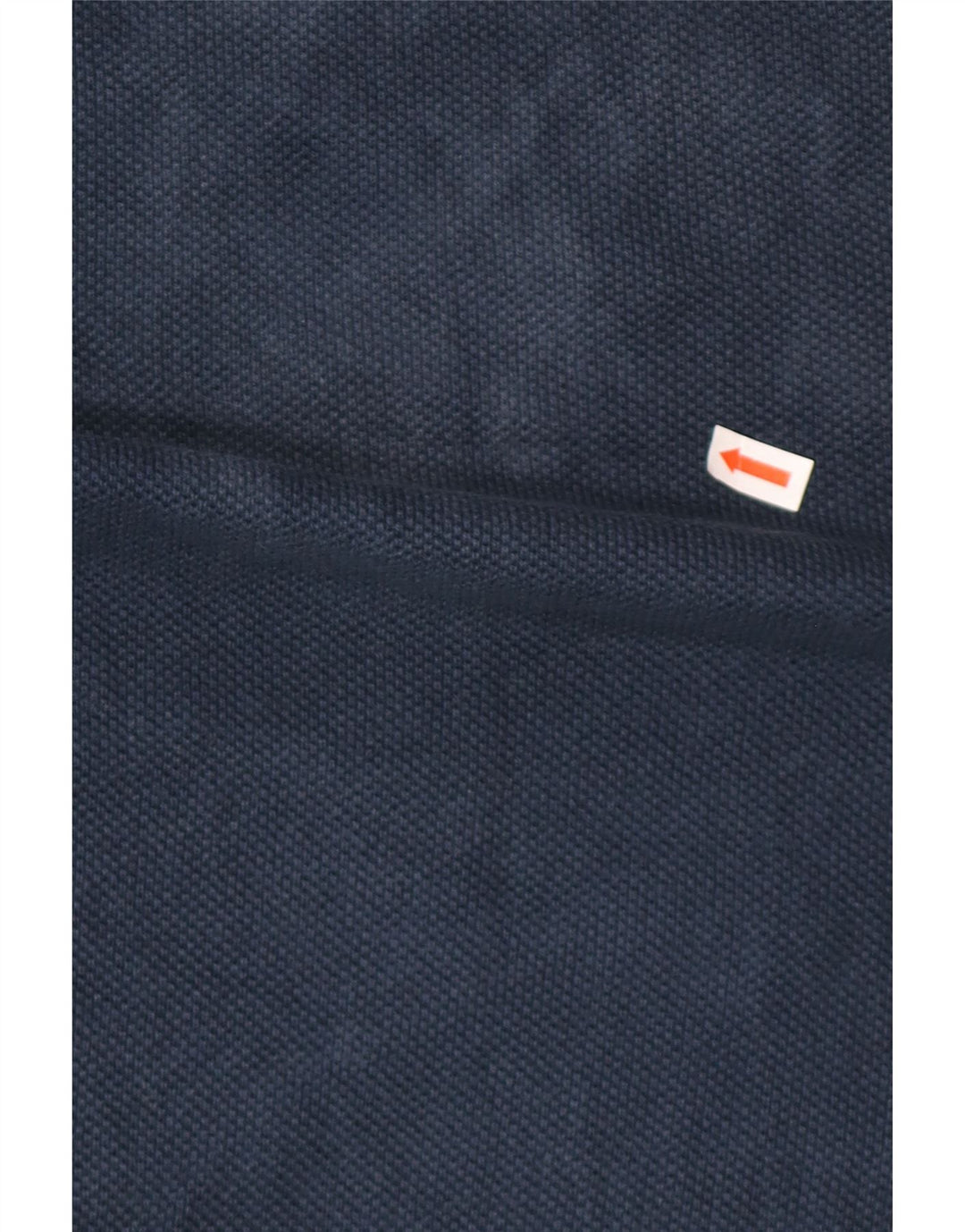 Zara Pull à manches courtes et col polo pour homme Bleu marine moyen