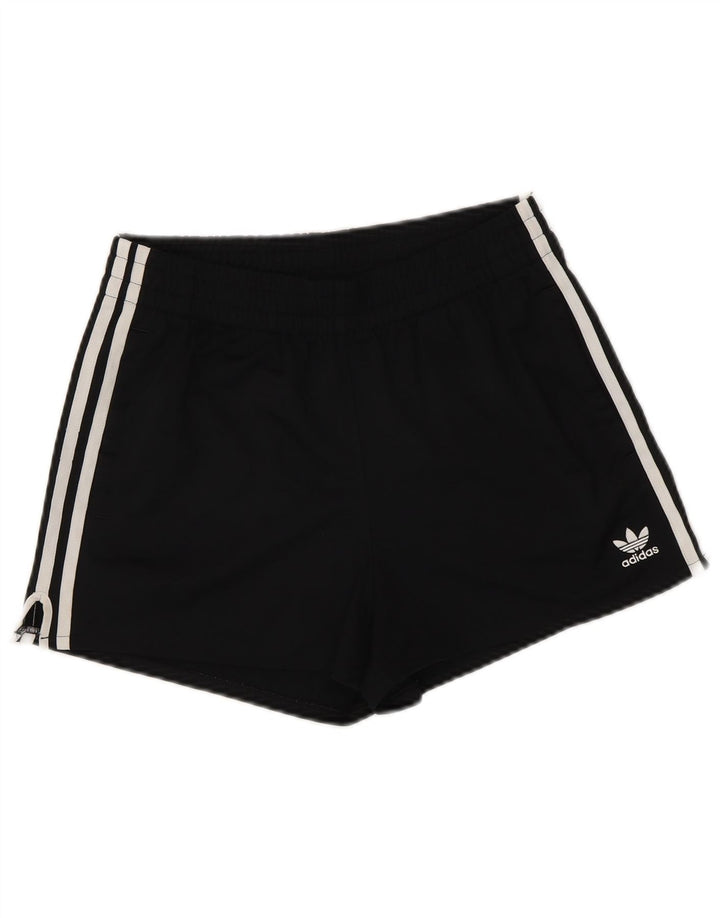 Adidas Short de sport pour femme UK 10 Petit Noir Polyester