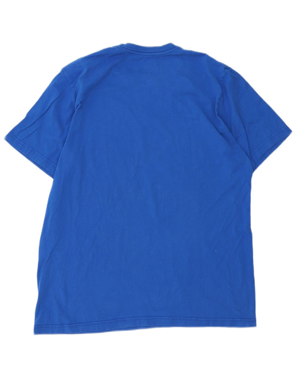 Nike T-shirt graphique coupe standard pour homme UK 46/48 XL Bleu coton
