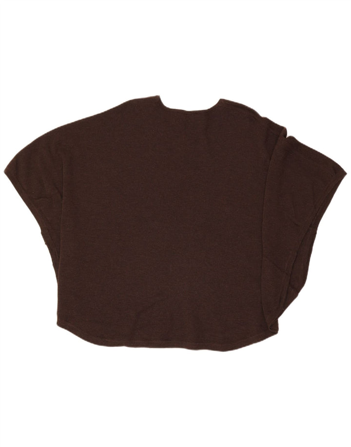 Peter Hahn Poncho Jumper pour femme UK 14 Marron moyen