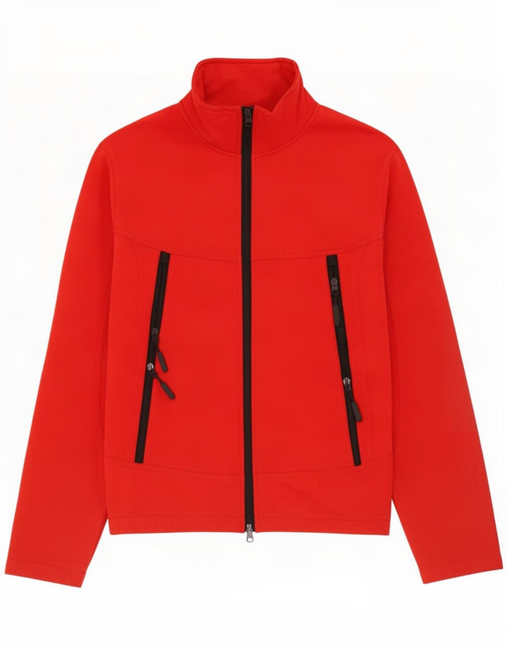 MC Kee's Veste coupe-vent pour femme IT 46 Large Rouge Polyester