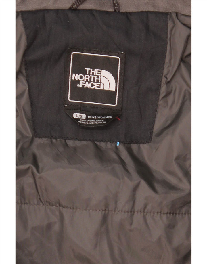 The North Face Veste de pluie à capuche pour homme UK 40 Large Noir