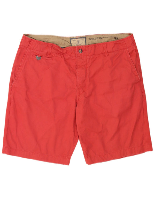 Replay Short Chino Homme W36 Large Rouge