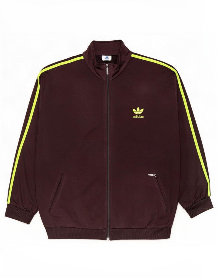Adidas Veste de survêtement pour homme UK 46/48 XL Noir Polyester