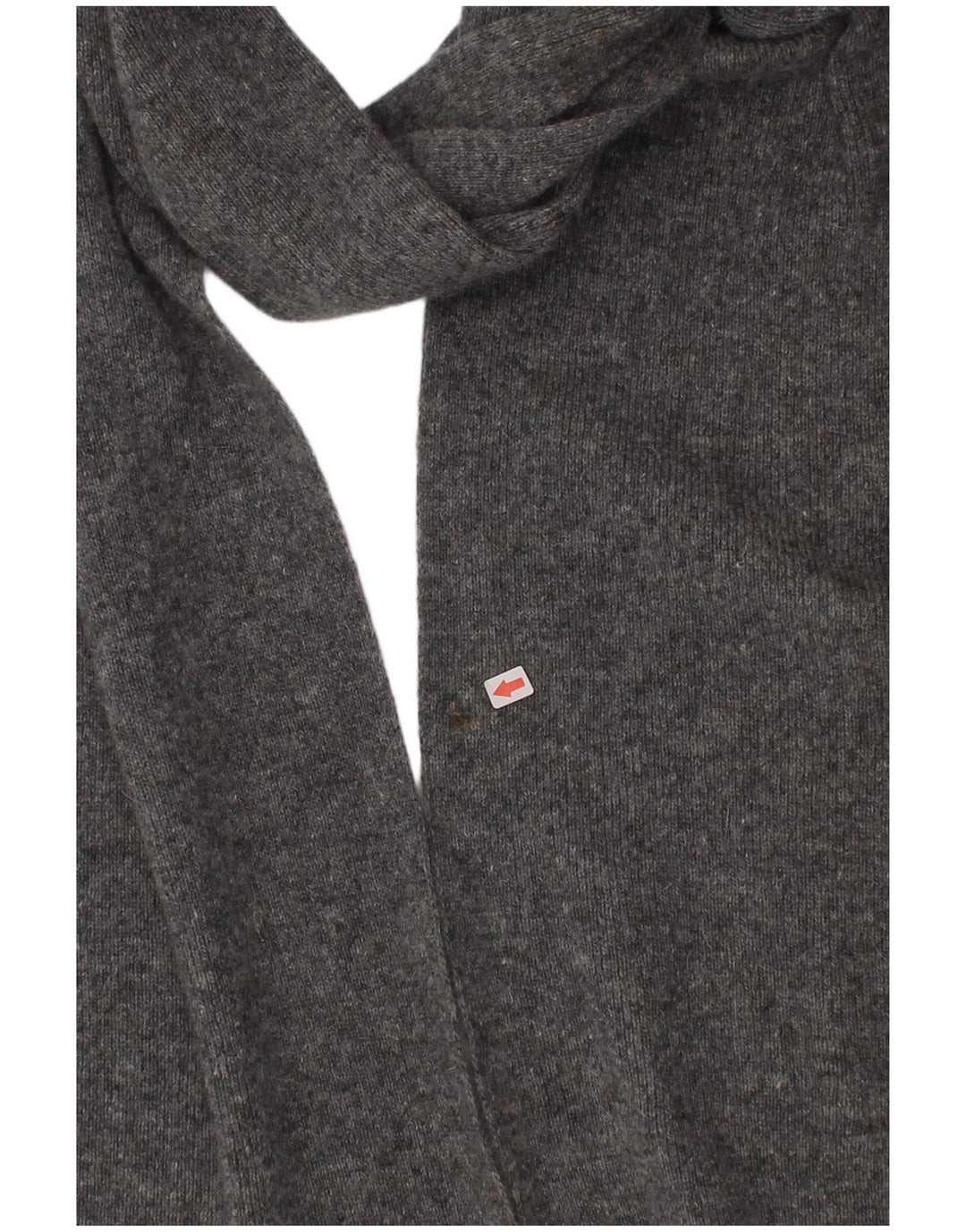 Benetton Écharpe Rectangulaire Homme Taille Unique Gris Classique