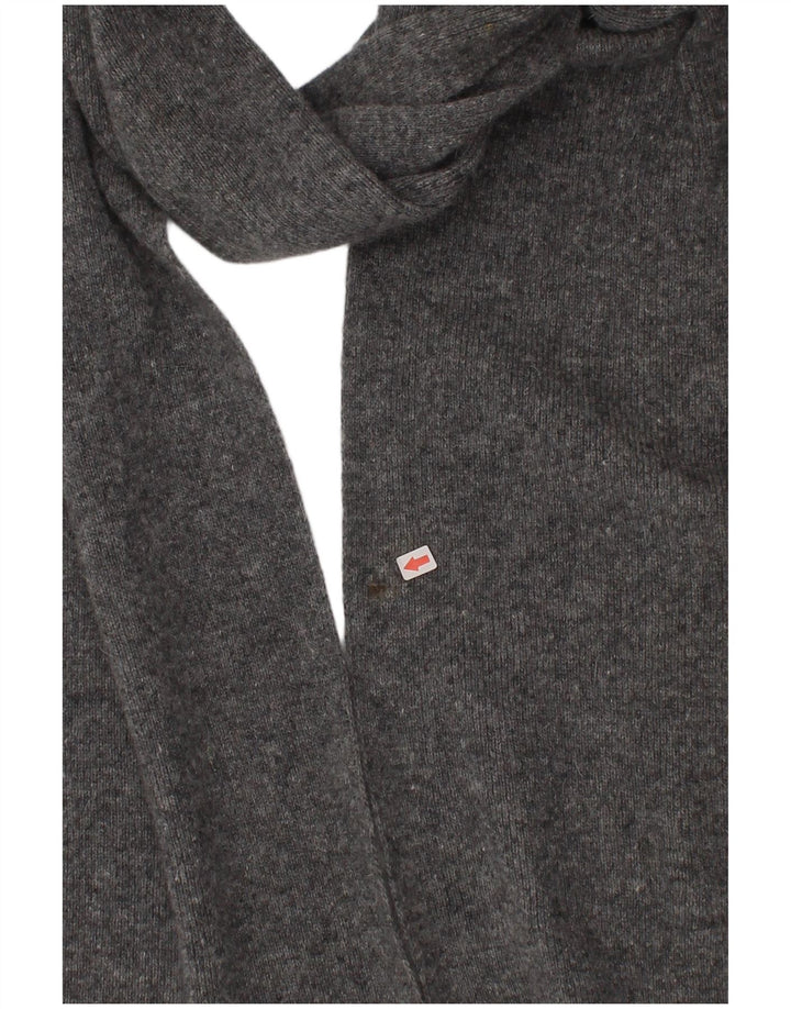 Benetton Écharpe Rectangulaire Homme Taille Unique Gris Classique