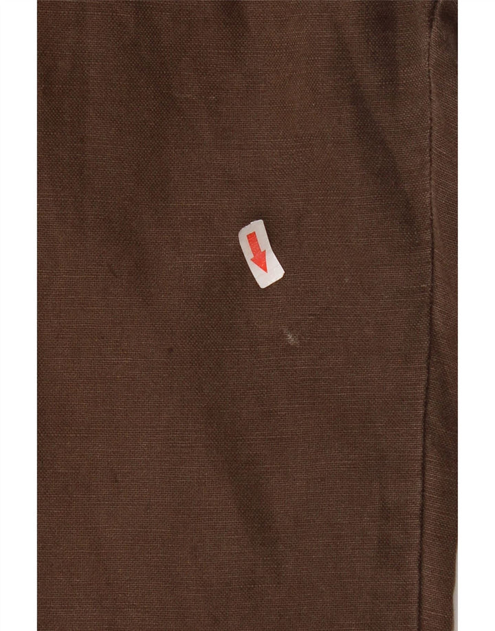 Gap Bermuda Regular Loose Fit Homme Medium W32 Lin Marron