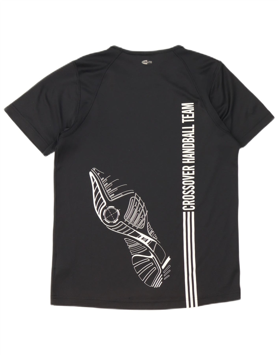 Adidas T-shirt graphique pour homme Noir moyen Polyester
