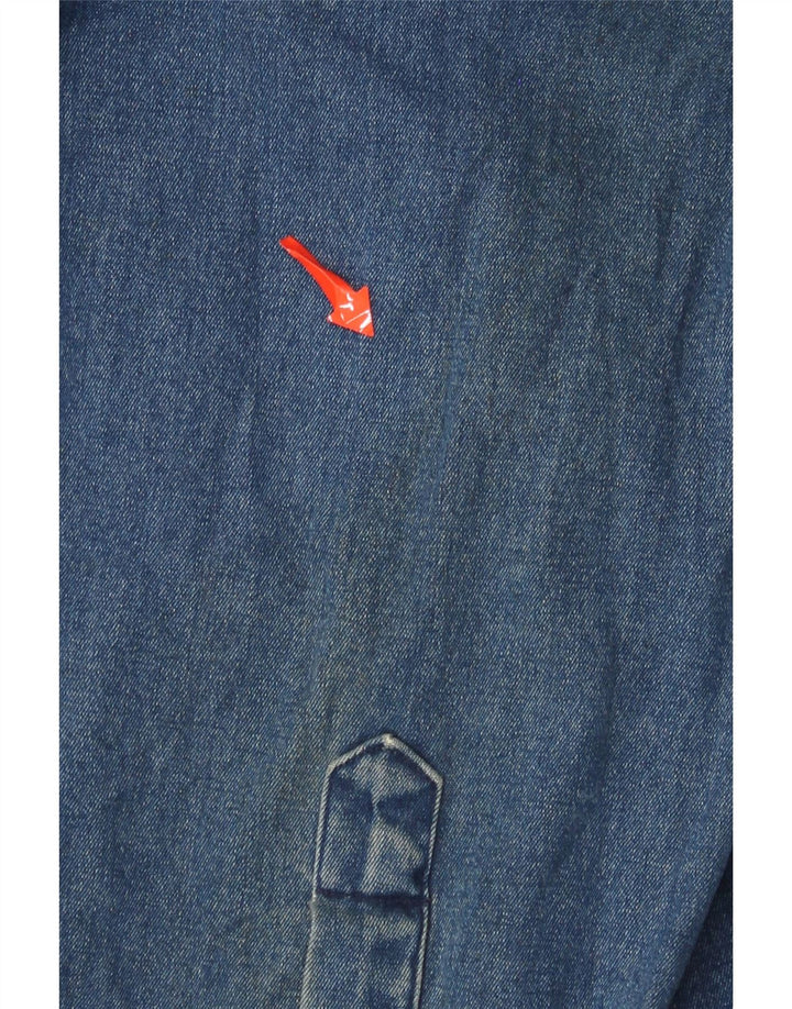 Musto Chemise En Jean Bleu Moyen Homme