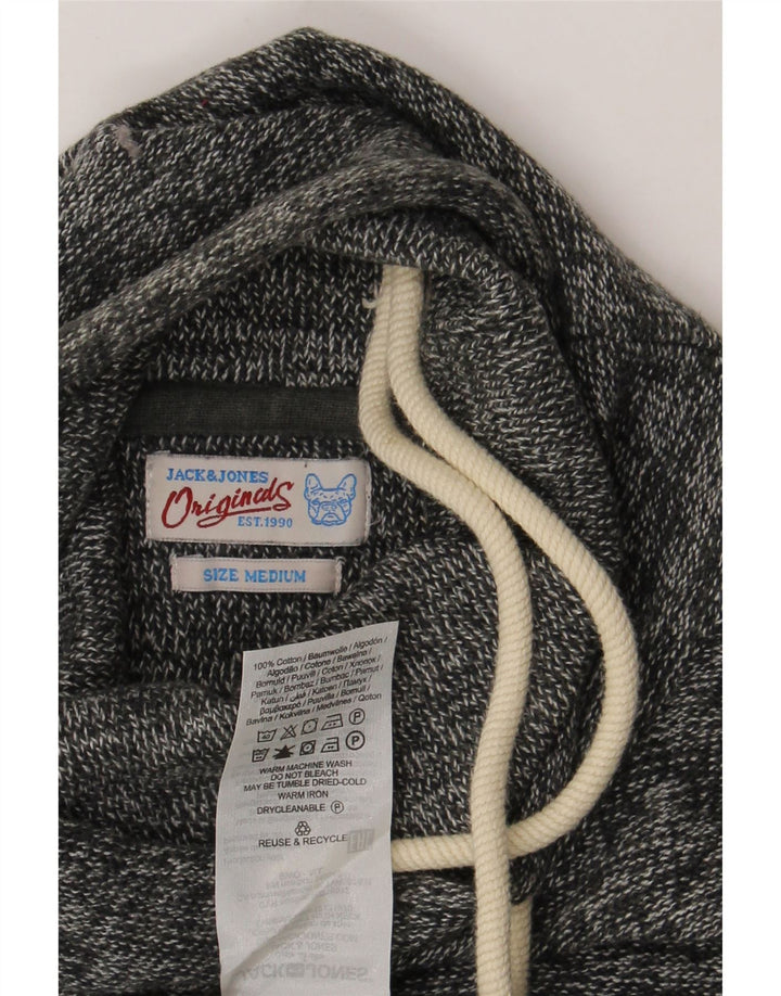 Jack & Jones Pull Col Roulé Homme Gris Moyen Moucheté Coton