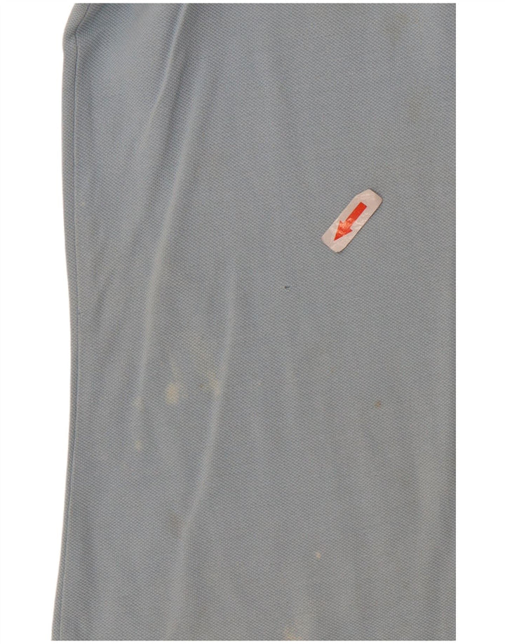 Kappa Polo Femme UK 12 Bleu Moyen Coton