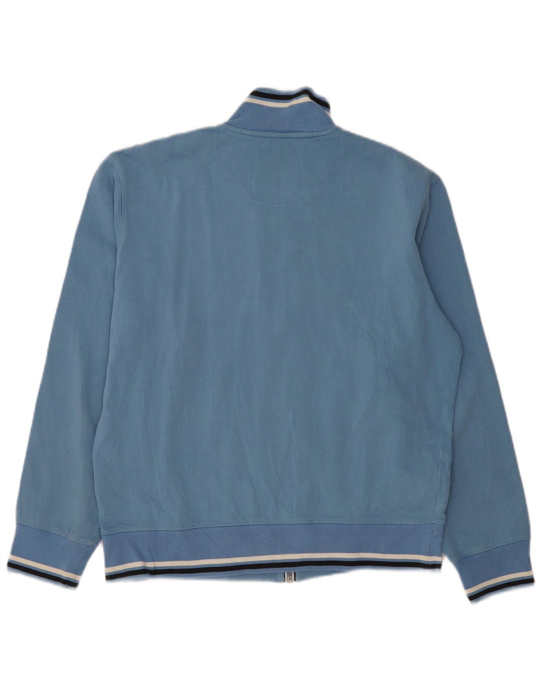 Sergio Tacchini Veste de survêtement pour homme en coton rayé bleu grand