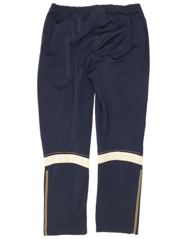 Adidas Pantalon de survêtement pour homme UK 42/44 Large Bleu marine Colourblock