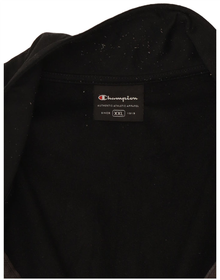 CHAMPION Veste de Survêtement Homme 2XL Gris Colorblock Polyester