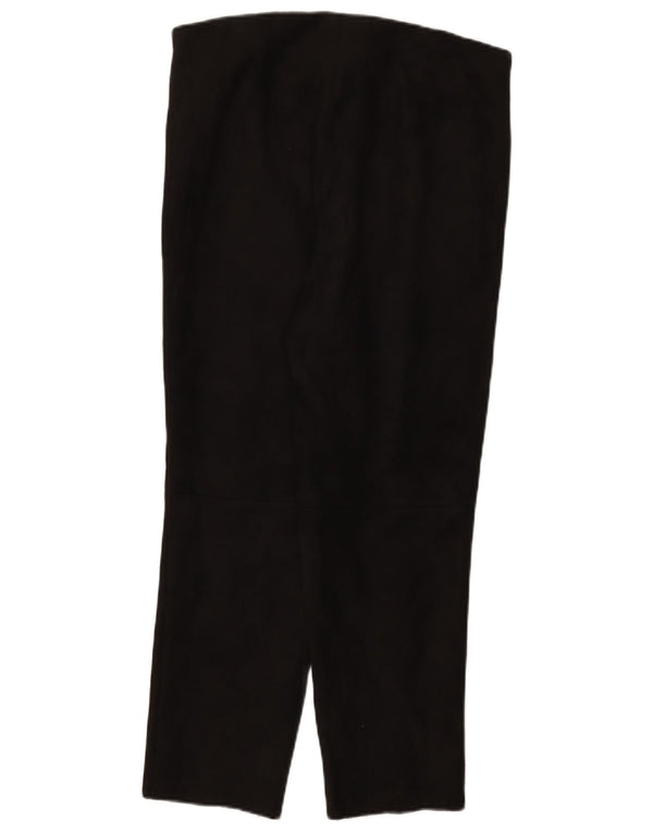 Zara Pantalon court slim pour femme 2XL W34 L26 Polyester noir