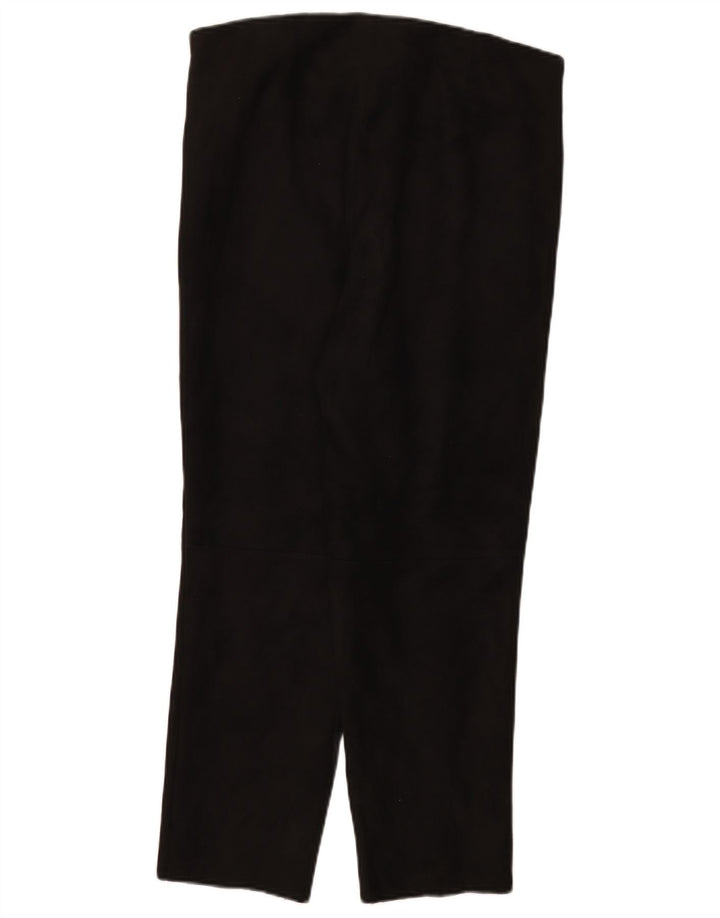 Zara Pantalon court slim pour femme 2XL W34 L26 Polyester noir