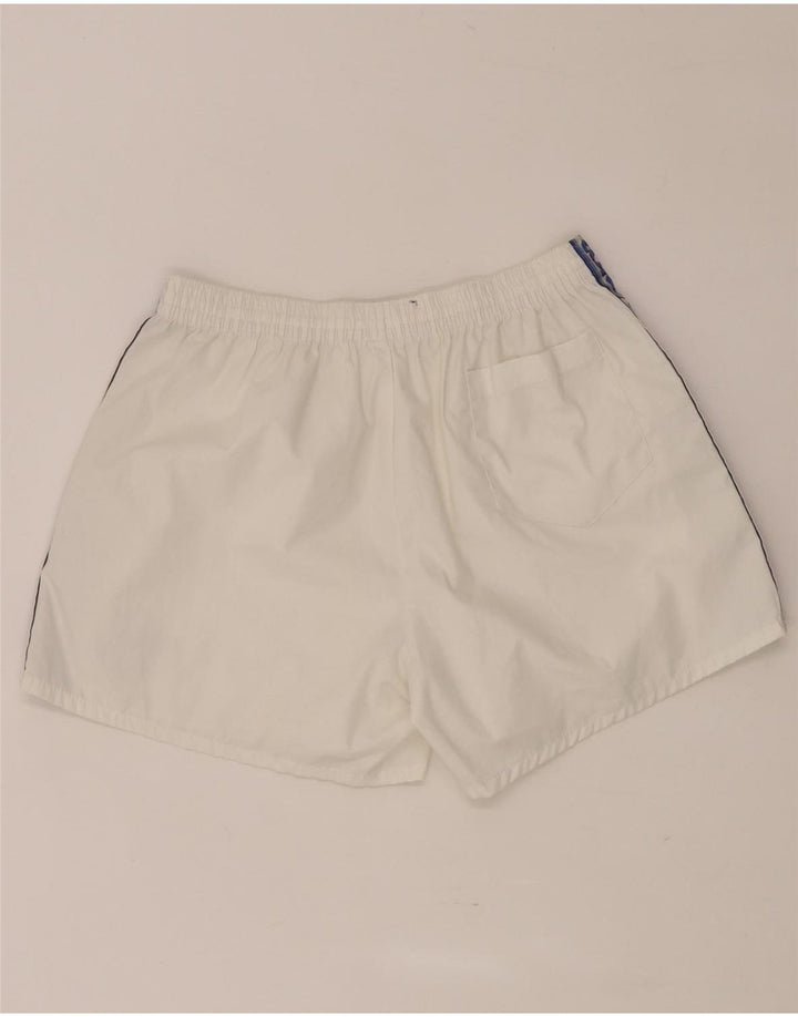 Asics Short Graphic Sport Homme Blanc Medium Colorblock