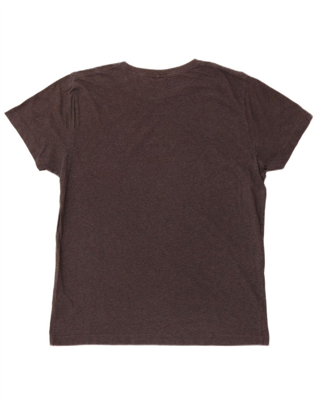 GANT Homme Regular T-Shirt Top Large Gris Coton
