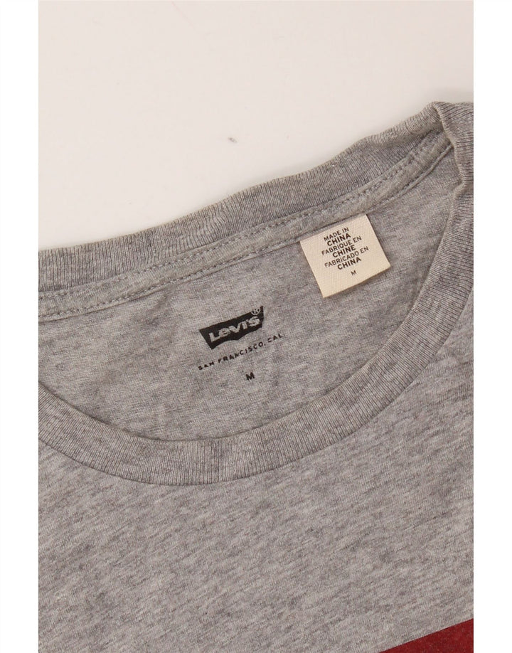 Levi's Tee-Shirt Graphique Homme Gris Moyen