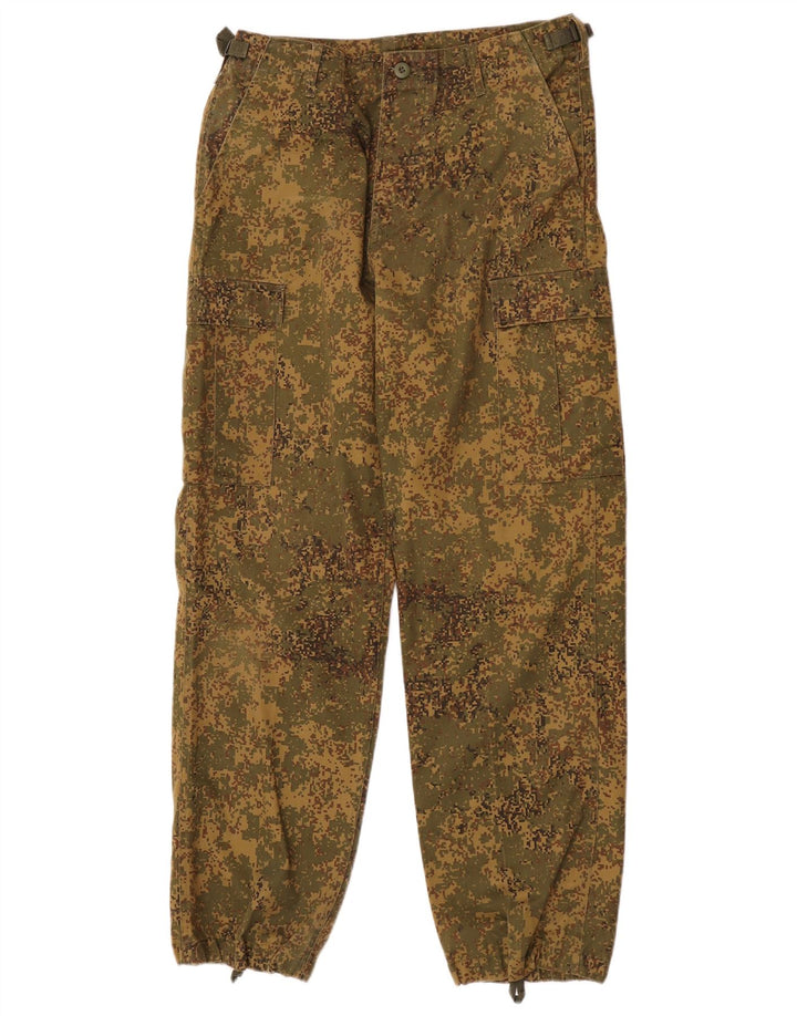 Mil-Tec Pantalon cargo de jogging pour homme Medium W32 L32 Kaki Camouflage