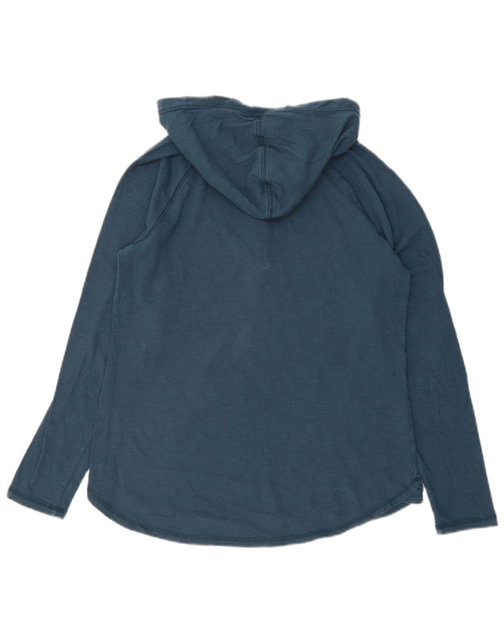 Carhartt Haut à capuche à manches longues pour femme US 4/6 Small Bleu