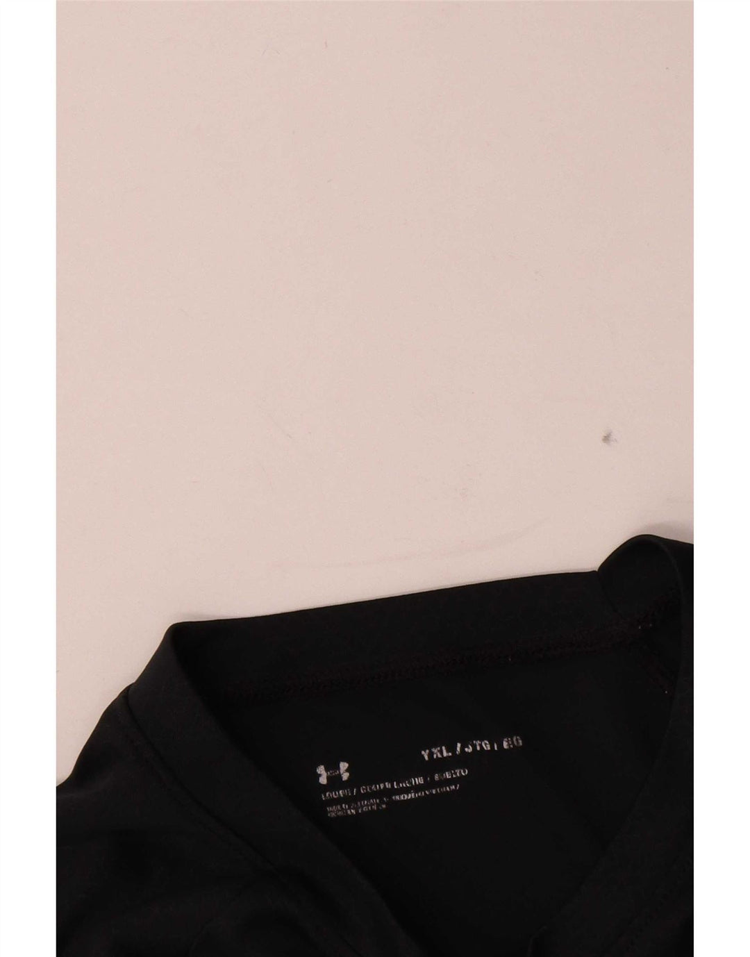 Under Armour T-Shirt Garçon 13-14 Ans XL Noir
