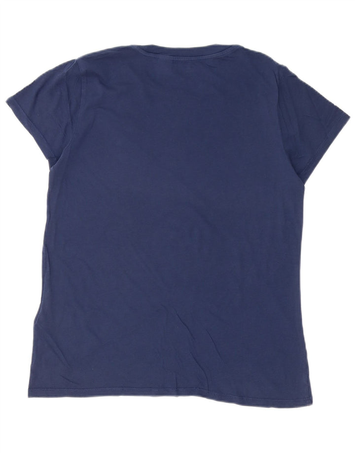 Levi's T-Shirt Graphique Homme Bleu Marine Moyen Coton