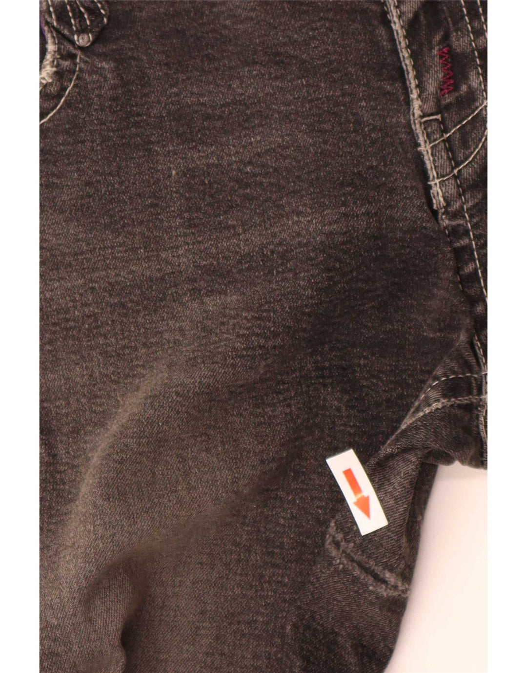 Roxy Jean Slim Graphique Femme W32 L32 Gris Coton