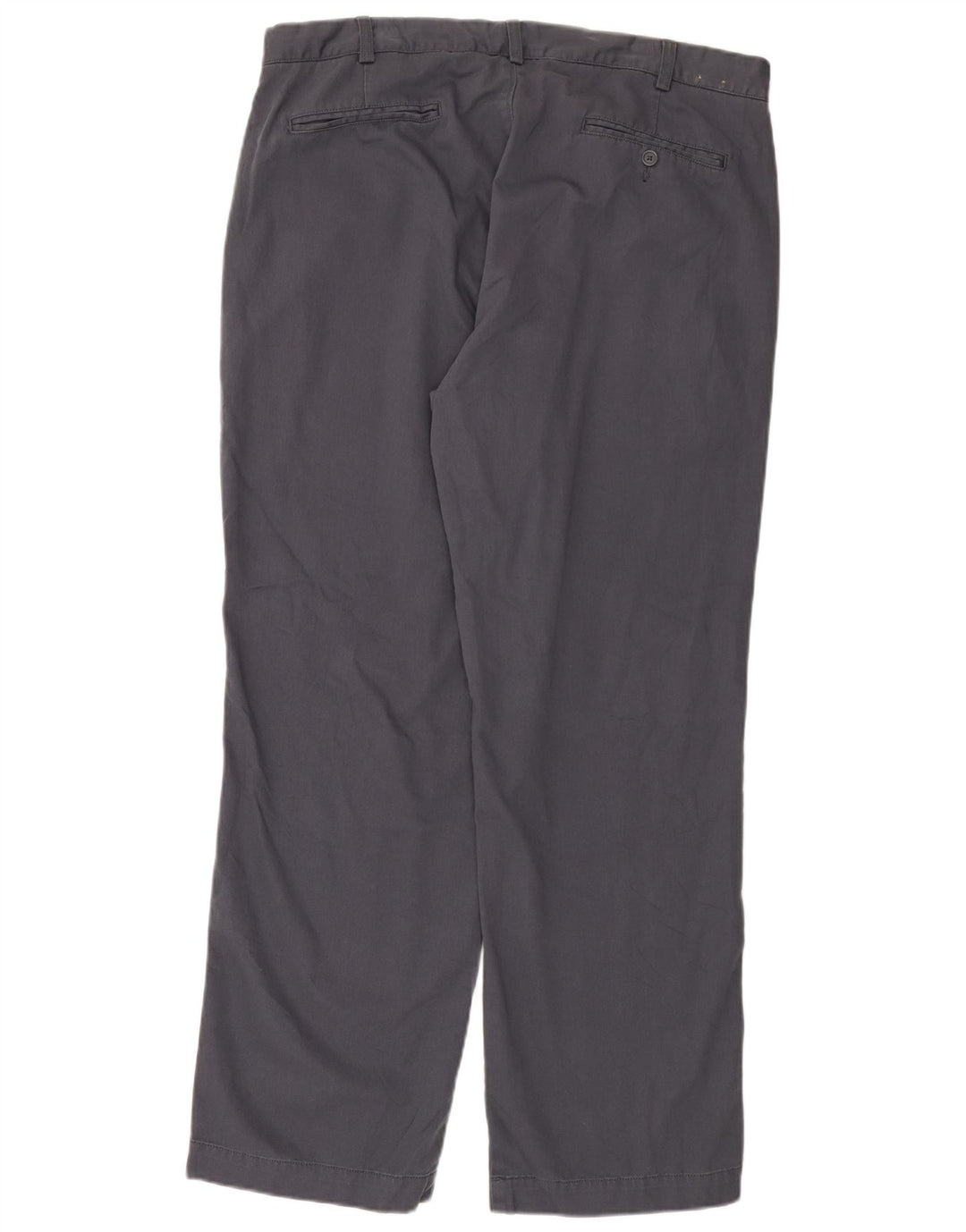 J. CREW Pantalon Chino Droit Homme W38 L32 Gris Coton