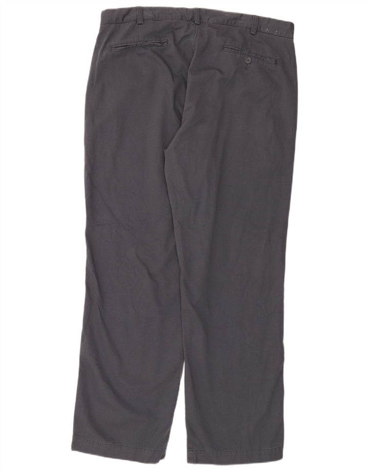 J. CREW Pantalon Chino Droit Homme W38 L32 Gris Coton